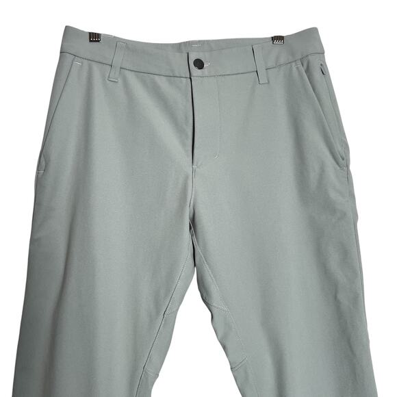 Lululemon Commission Pant Classic Fit Warpstreme MENS 30 x 28 Grey Chino - Picture 6 of 10